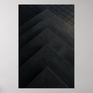 Fotografi över flygplanet av betongsteg poster