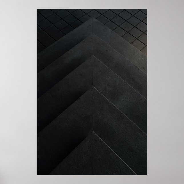 Fotografi över flygplanet av betongsteg poster (Framsidan)