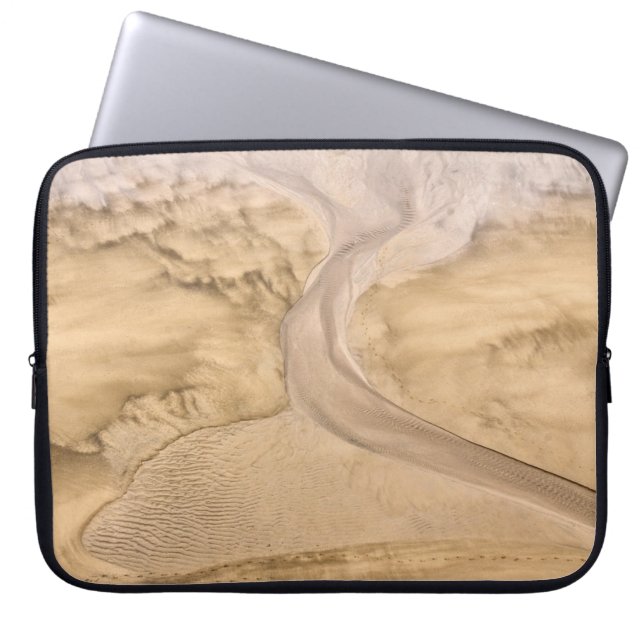 Fotografi över flygplanet av öken laptop fodral (Framsidan)