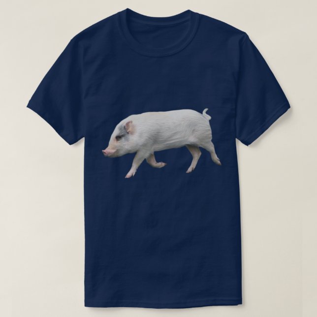 Fotografi över Gris T Shirt (Design framsida)