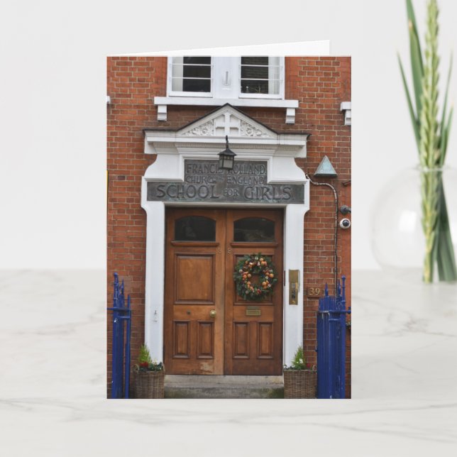 Fotografi över JulkrandeLondon-arkitekturen Kort (Framsida)