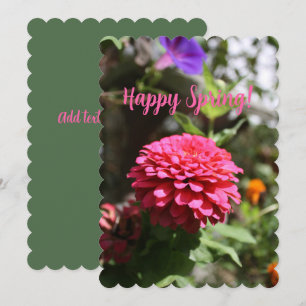 Fotografi över lycklig Vår blommor