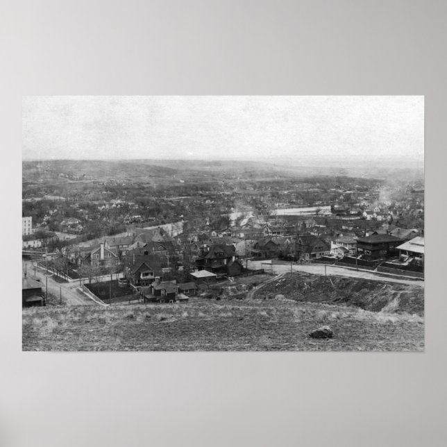 Fotografi över pendleton, Oregon Birds Öga Poster (Framsidan)