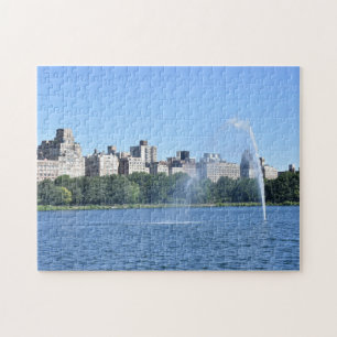 Fotografi över reservatet för New York City Centra Pussel