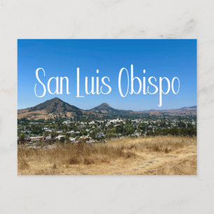 Fotografi över San Luis Obispo Terrace Backe Vykort
