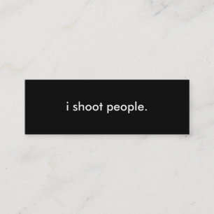 Fotografi profilerar kortet mini visitkort
