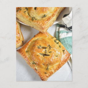 Fotografi - Puff Pastry Savory Hand Paj Vykort