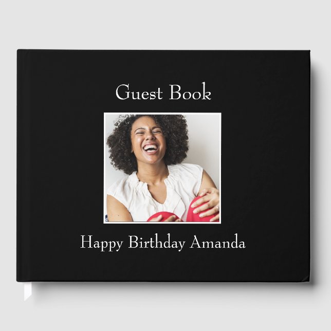 Fotografi Ram, Anpassningsbar Photo - Personlig Gästböcker (Framsida)