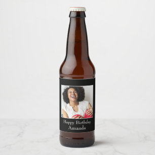 Fotografi Ram, Anpassningsbar Photo - Personlig Ölflaska Etikett