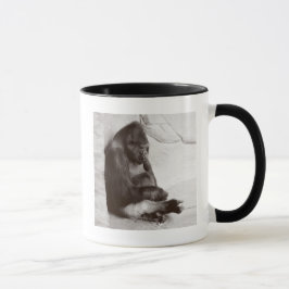 Fotografi Sleeping Gorilla Mugg