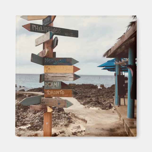 Fotografi "Tiki Pub" Magnet (Framsidan)