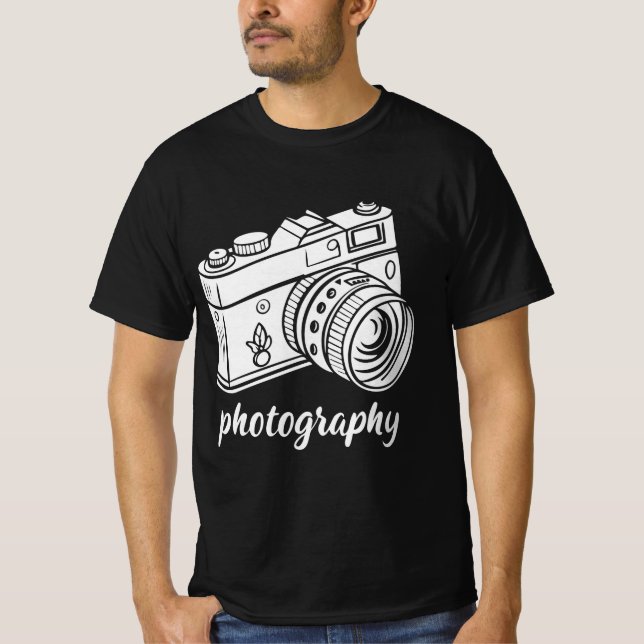 Fotografi - unik t-shirt-design t shirt (Framsida)