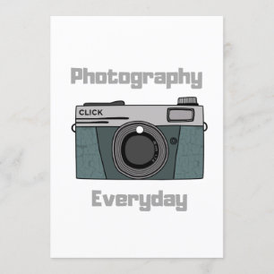 Fotografi varje dag inbjudningar