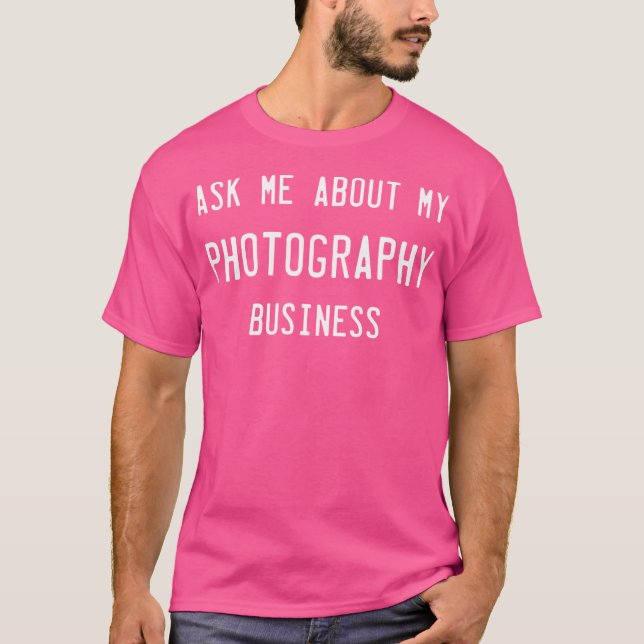 Fotografi Verksamhet T Shirt (Framsida)