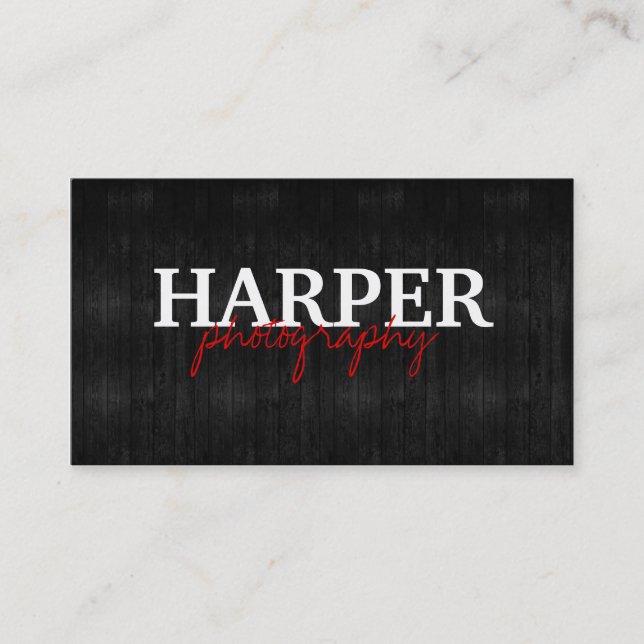 Fotografi Visitkort (Framsida)