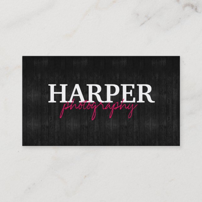 Fotografi Visitkort (Framsida)