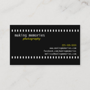 Fotografi Visitkort
