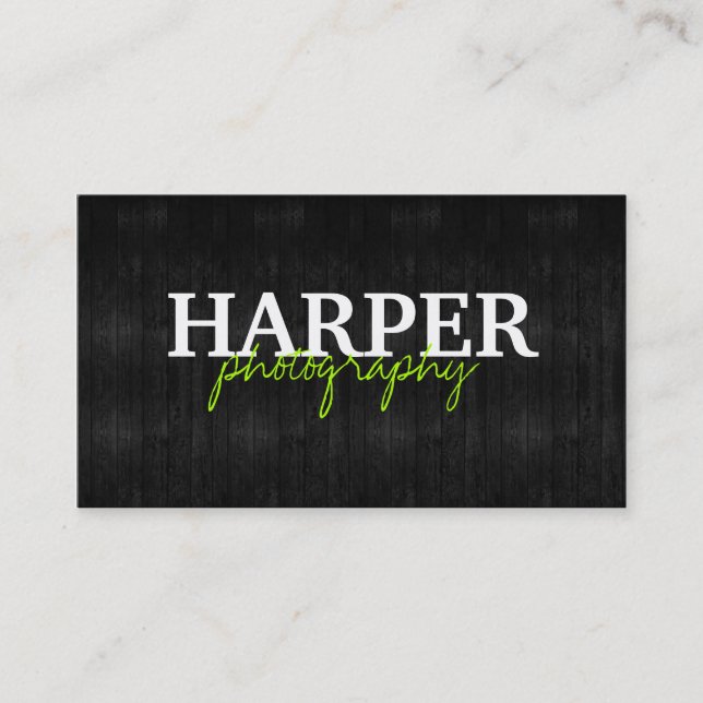 Fotografi Visitkort (Framsida)