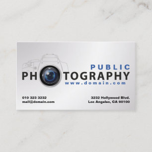 Fotografi Visitkort
