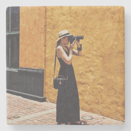 Fotografiarbetarens naturliga Inslag Stone-Underlä Stenunderlägg