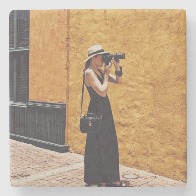 Fotografiarbetarens naturliga Inslag Stone-Underlä Stenunderlägg (Framsidan)