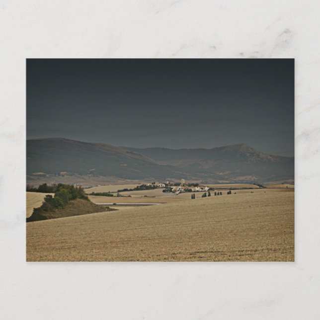 fotografias del Camino de santiago Vykort (Framsida)