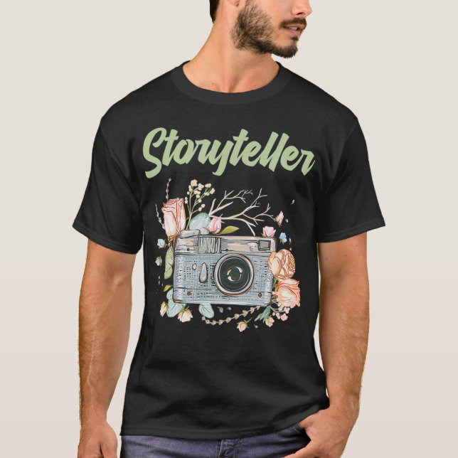 Fotografidagen - Kameramatorstoryteller T Shirt (Framsida)
