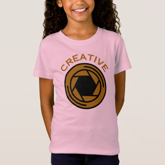 Fotografidesign för Kreativ-Coola T Shirt (Framsida)