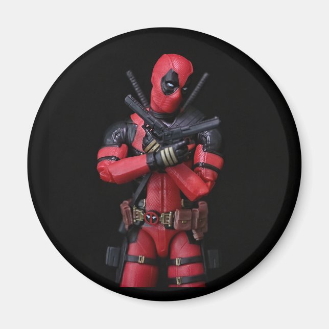 Fotografidesign för popkultur Leksak Magnet (Framsidan)