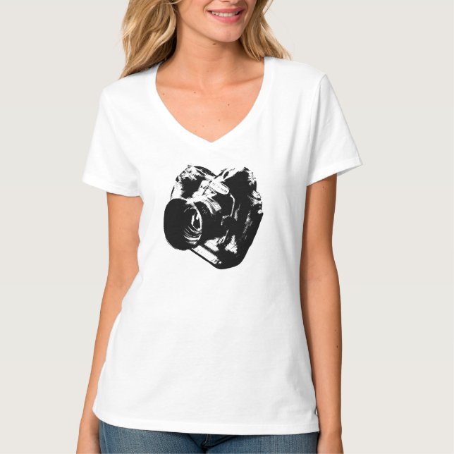 Fotografidrömkamera T Shirt (Framsida)