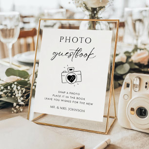 Fotografier av guestbook Bröllop-klammer för Rusti Poster