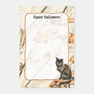 Fotografier av halloween Black Cat Pet Post-it Block
