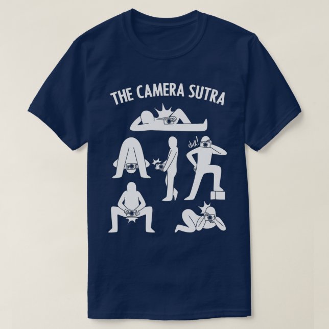 Fotografier av kameraläge t shirt (Design framsida)