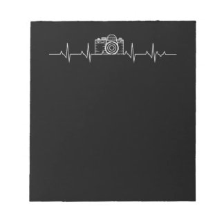 Fotografier av kameramönster anteckningsblock
