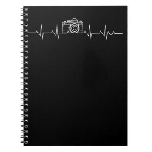 Fotografier av kameramönster anteckningsbok