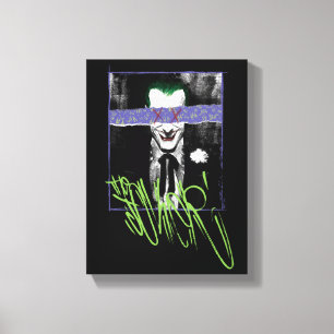 Fotografiet Joker Scrapbook Canvastryck