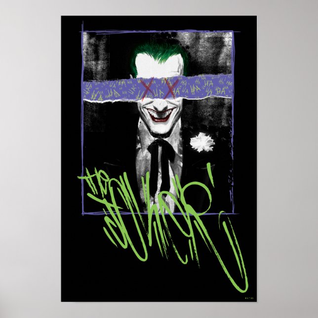 Fotografiet Joker Scrapbook Poster (Framsidan)