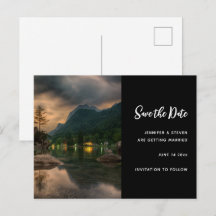 Fotografiet KVÄLL Sjö Spara datumet