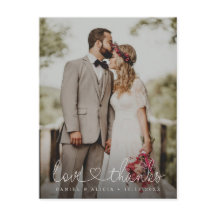 Fotografiet lodrät Moody Bröllop, Kärlek och tack