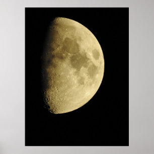 Fotografiet Måne Poster
