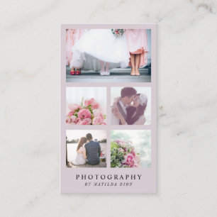 Fotografiet Modern elegant Fotografier Visitkort