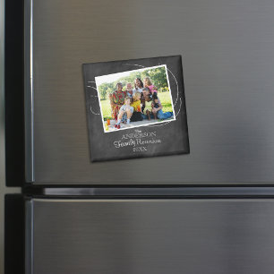 Fotografifavoriter för återförening av kalkbrädfam magnet