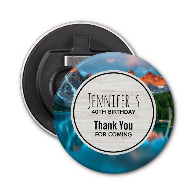 Fotografifödelsedag i Scenberget och Sjö Flasköppnare (Framsidan)