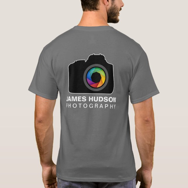 Fotografiföretag Tee Shirt (Baksida)