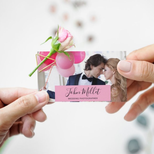 Fotografifoto för handsauktoriserad Professionell Visitkort (Skapare uppladdad)