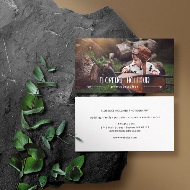 Fotografifoto från Calligraphy Namn Visitkort (Skapare uppladdad)