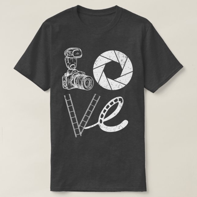 Fotografifotograf (2) t shirt (Design framsida)