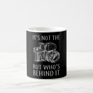 Fotografifotograf Lens Camera Funny Gift Kaffemugg