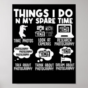 Fotografifotograf Sak I gör i mitt svep Poster