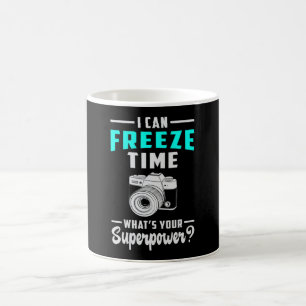 Fotografifotograf Superpower Funny Gift Kaffemugg